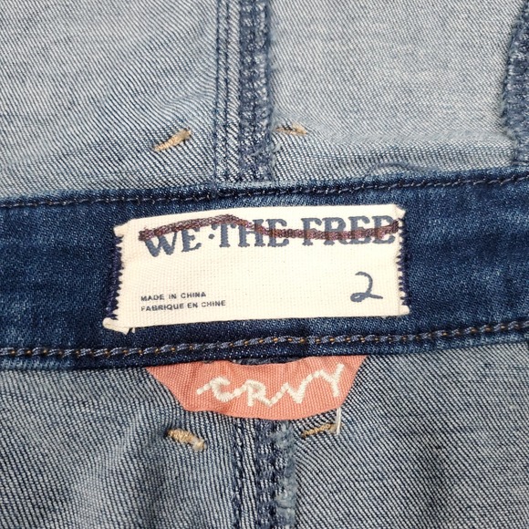 Free People Blue Denim Jumpsuit - Picture 4 of 11